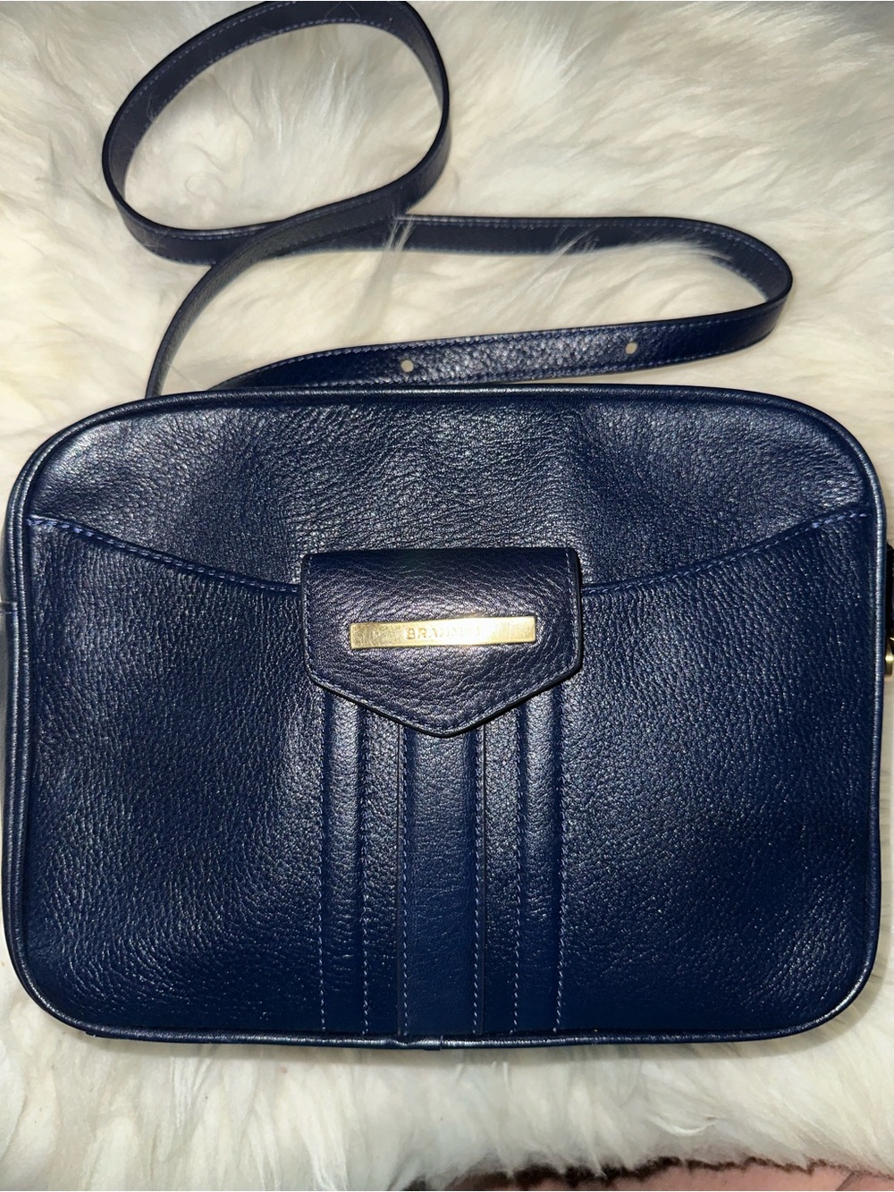 Brahmin Shea Crossbody Bag - Blue